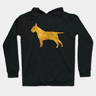 Bull Terrier golden art Hoodie